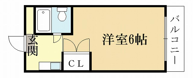 ボーン宇治Ⅱ号館 間取り