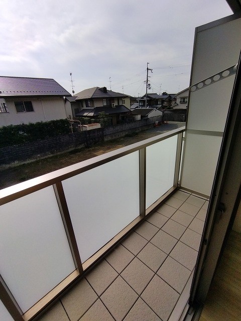 シャーメゾン京　御所ノ内A ベランダ