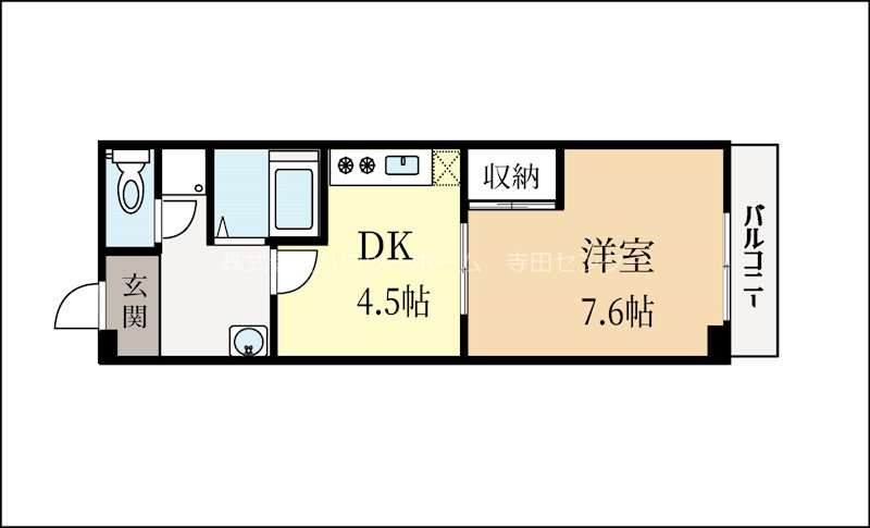 レジデンス豊 間取り