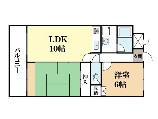ウエストポートA棟 間取り