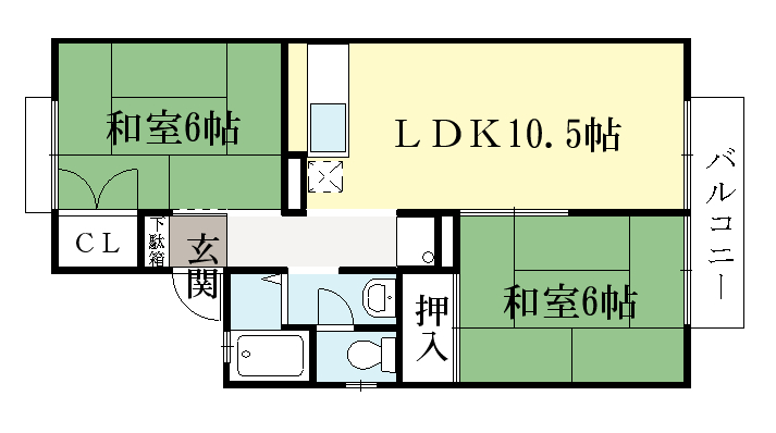 セジュールメルヘン 間取り