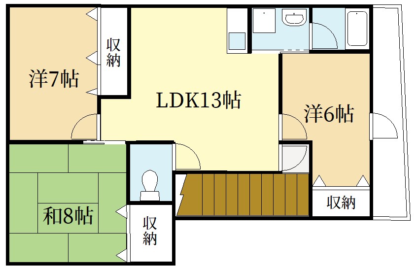 アベニール修学院 間取り
