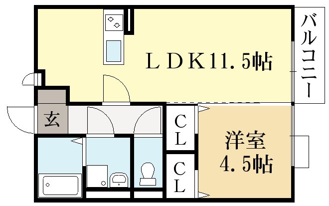 ベル・エキップ 間取り