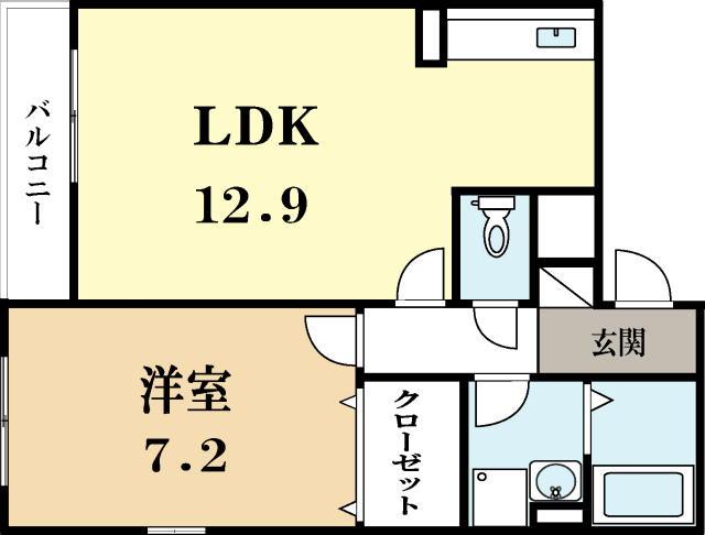 アビタシオン2 間取り