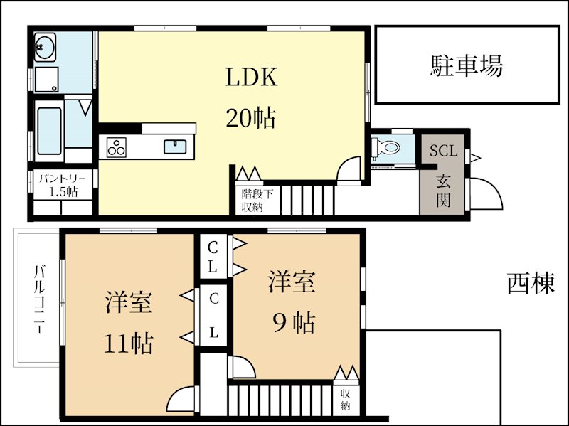 フォレスト　テラス 間取り