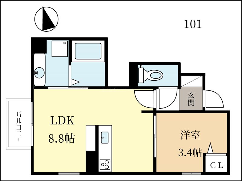 グランシャリオ正道 間取り