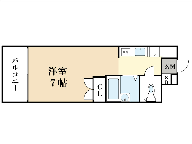 ハコス京田辺 間取り