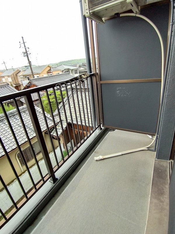 ハコス京田辺 ベランダ