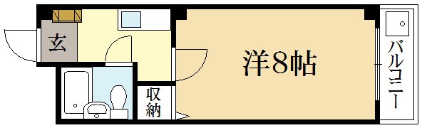 シンフォニハイツヒエイ 間取り