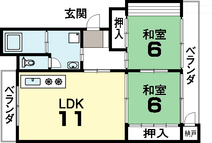 Casa辻久 間取り