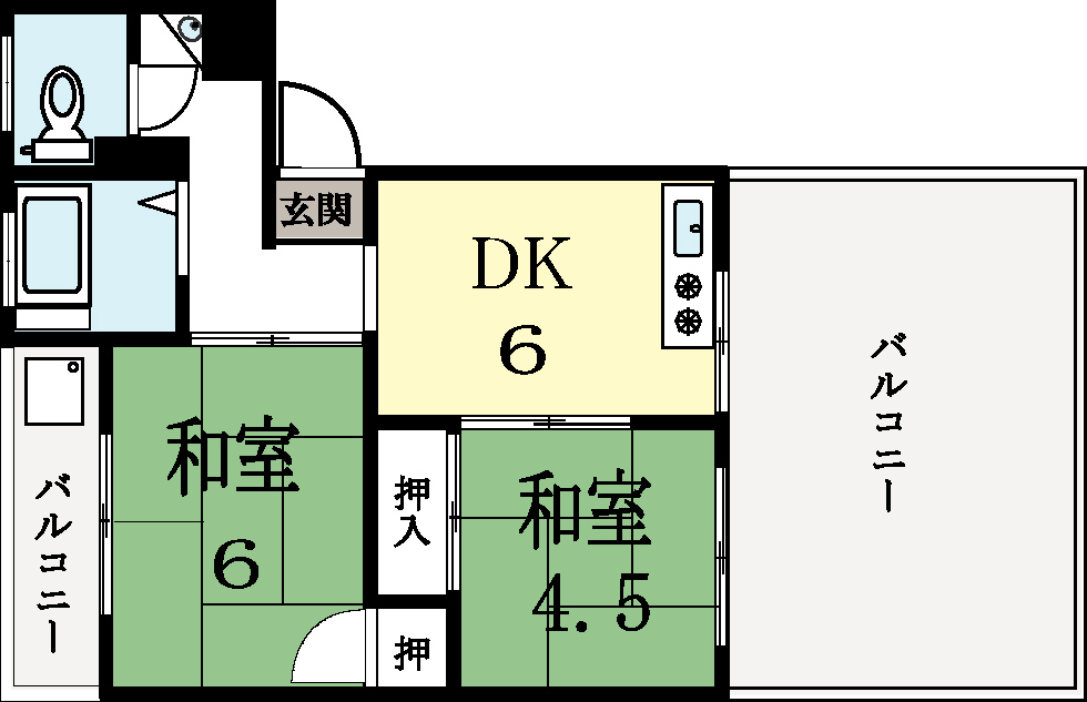 北尾マンション 間取り