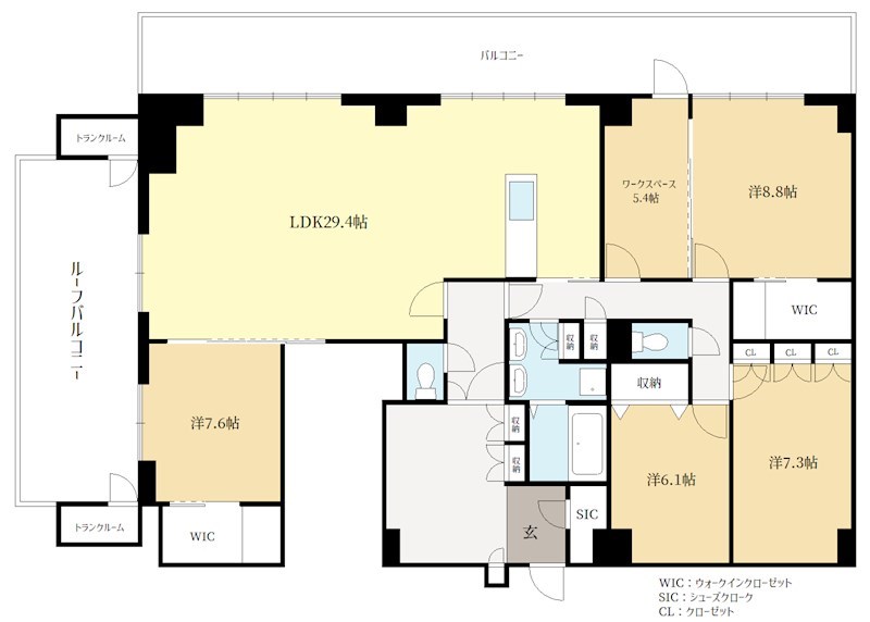 AKADEMOS　Residence 間取り