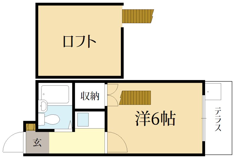 AXISⅡ 間取り