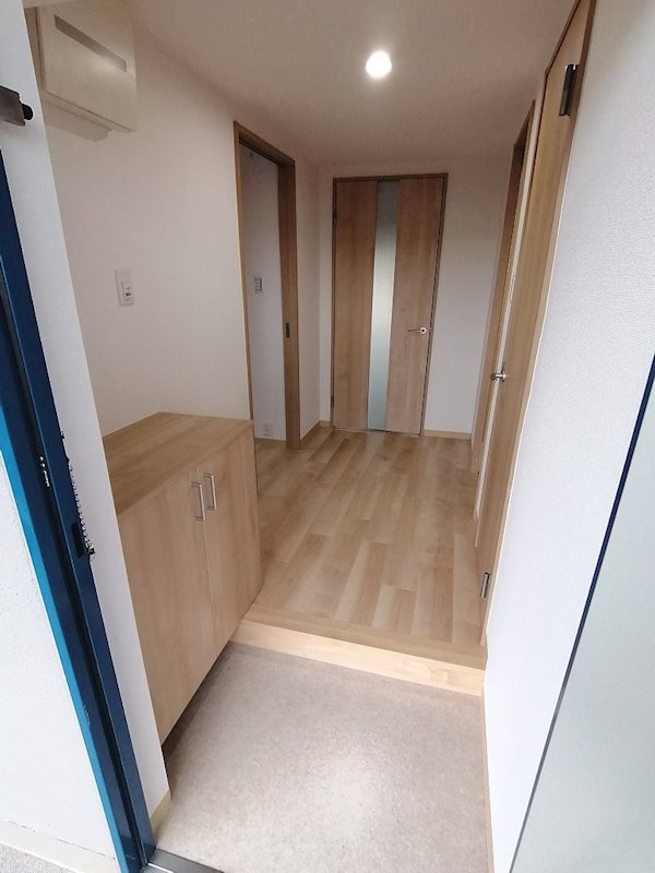 ヒルズシンメイ  玄関