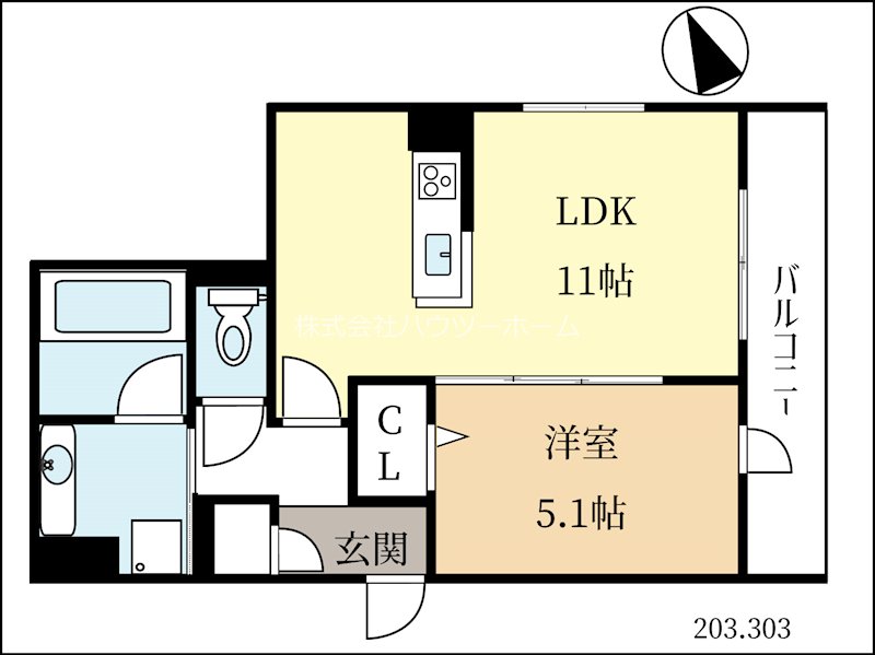 エトワール平安 間取り