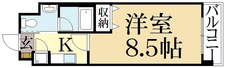 レジディア洛北 間取り
