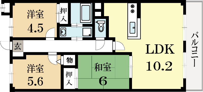 レジデンス碩 間取り