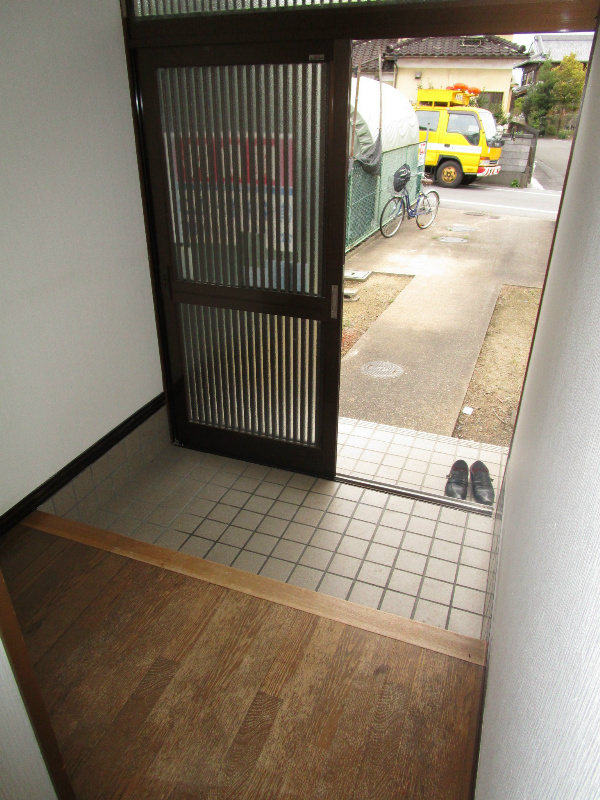 短期貸家　寺田袋尻 玄関