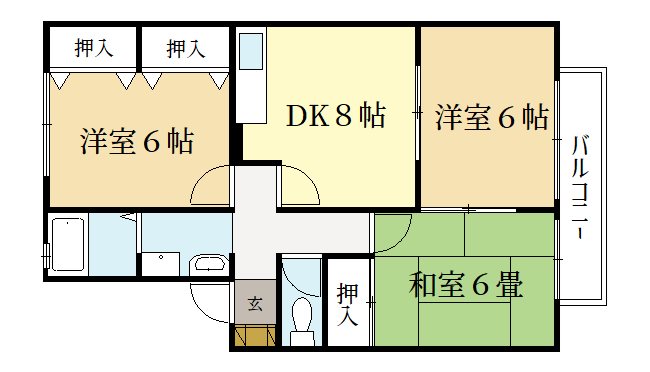ビューテラス 間取り