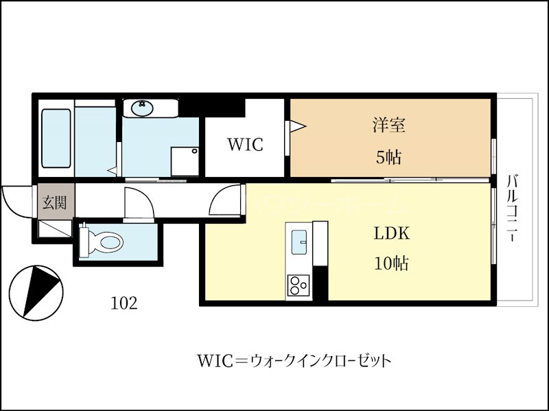 D-ROOM喜 間取り
