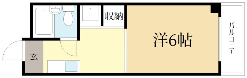 ランドハウス洛北 間取り