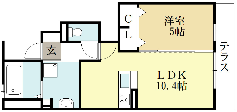 フルーレ神明 間取り