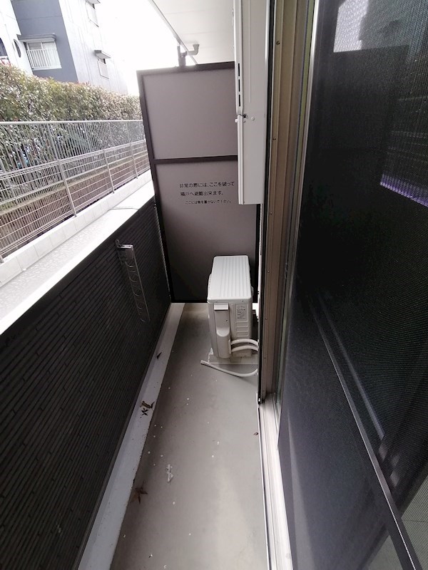 ハーミテージ修学院 ベランダ