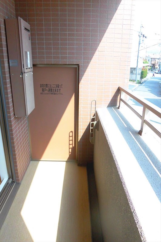 レジディア洛北 ベランダ