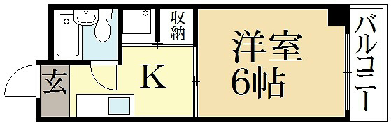 ランドハウス洛北 間取り