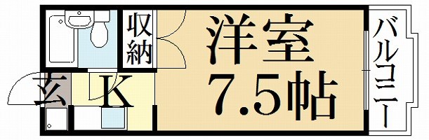 メゾンジョアⅠ 間取り