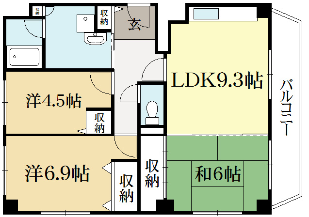 メゾン洛北 間取り