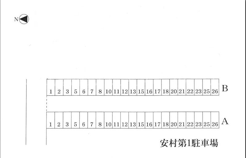 安村第１駐車場 間取り