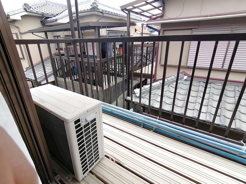 京都府城陽市寺田大畔 ベランダ