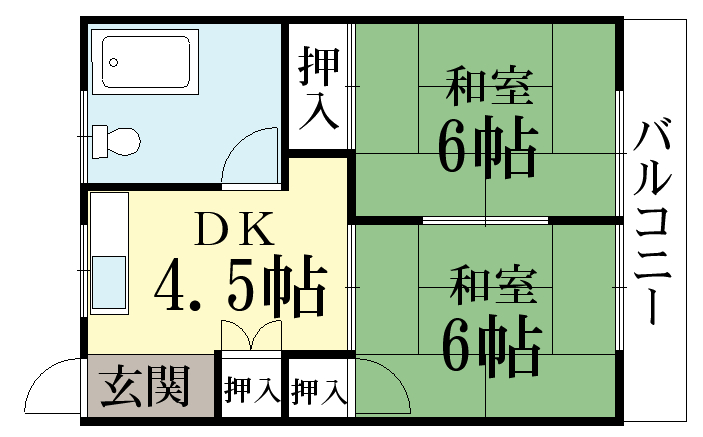 水度マンション 間取り