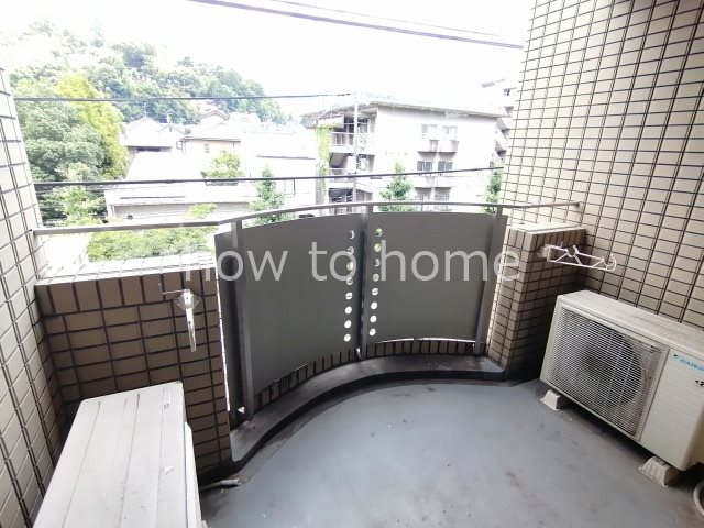 レヴィア北白川 ベランダ