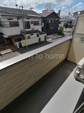 フランあおい ベランダ