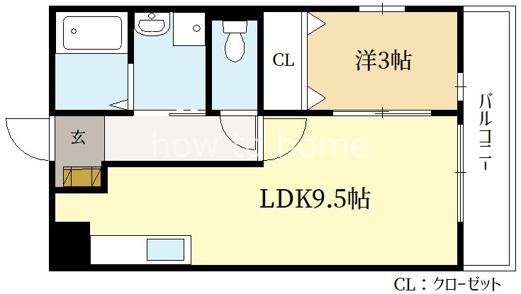 レクエルド宝ヶ池 間取り