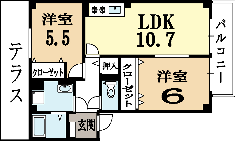 シャンメゾン 間取り