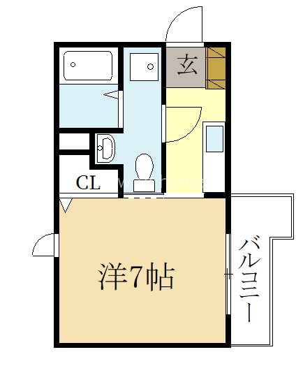 Colts一乗寺 間取り