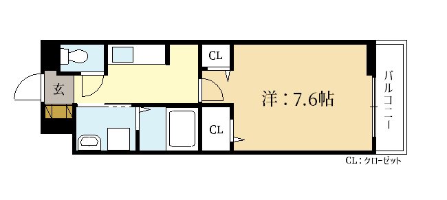 メゾン　ド　シュシュ 間取り
