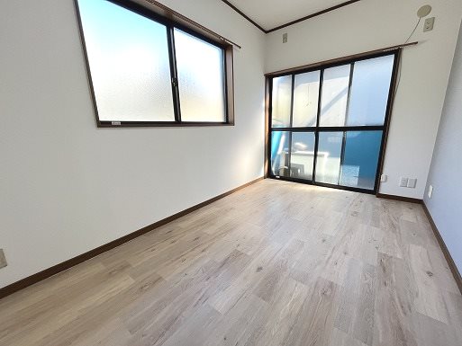 木幡金草原アパート ベッドルーム