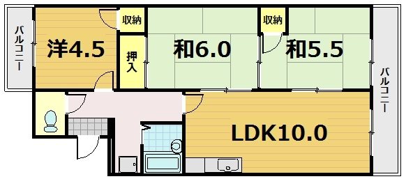 サンパレス 間取り