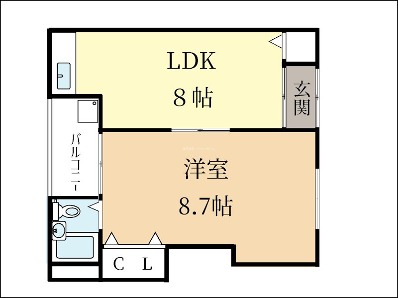 フェリスタス 間取り