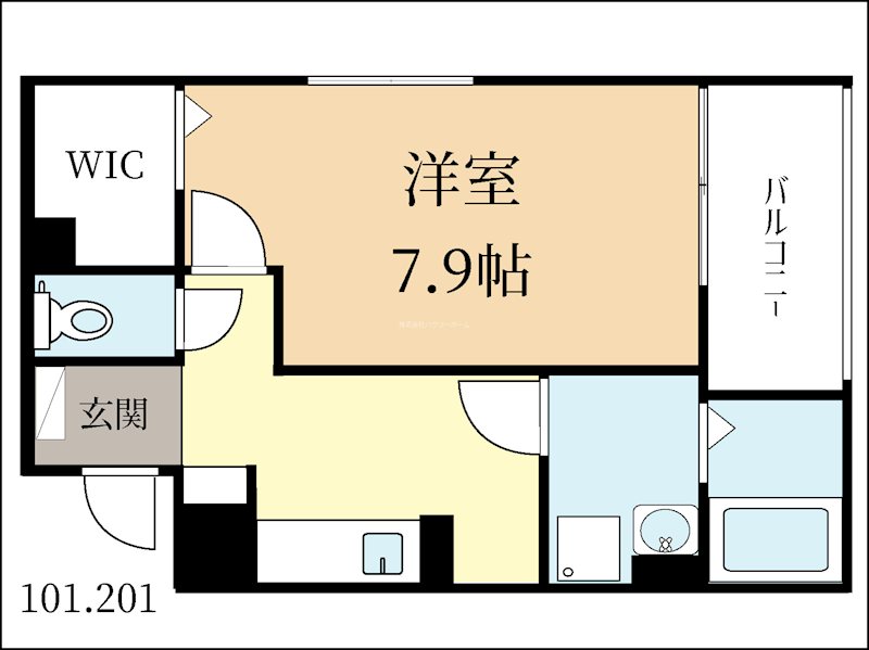 ウィスタリアⅡ 間取り