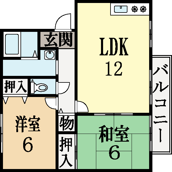 リオベルデ寺田 間取り