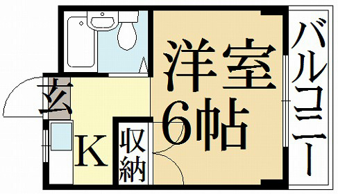 ドムス松ヶ崎 間取り