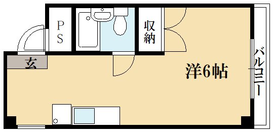 アメニティ聖護院  間取り