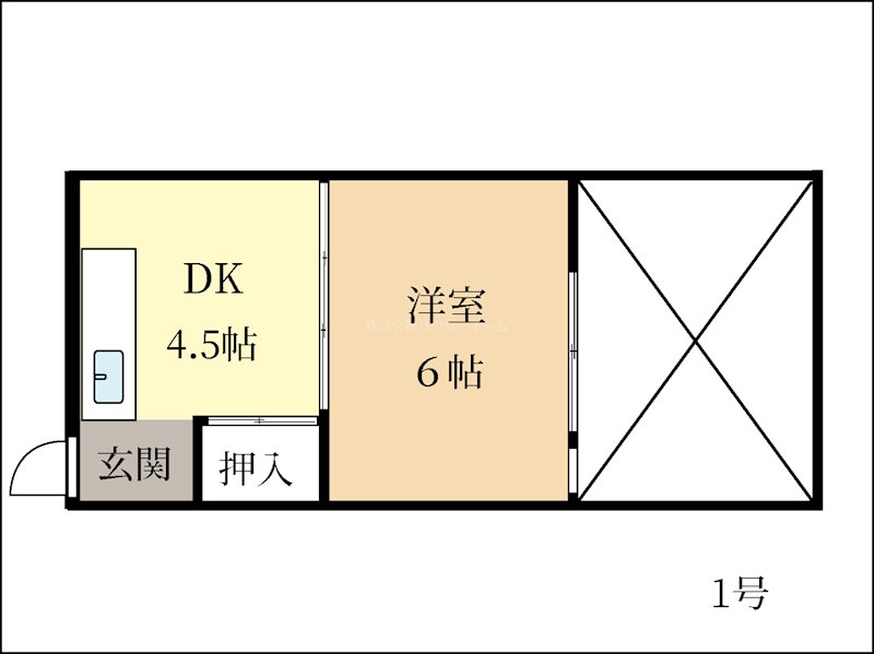 月見荘 間取り