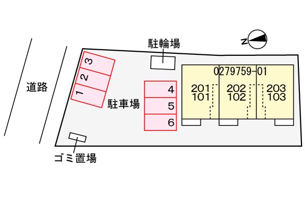 カーサポポラリタ 駐車場