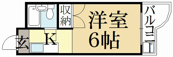 ポルト壱番館 間取り